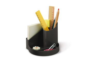 Faibo Desk Tidy with Paper holder Black Ref 203 02