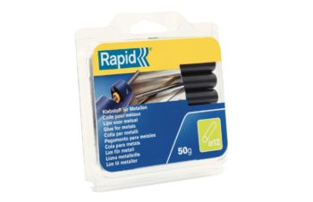 Rapid Hot Melt Glue Sticks diam 12x94mm gray 50g Metal