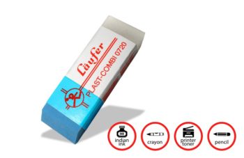 Laufer Eraser Universal 720 for pencils,crayons,indian ink and toner