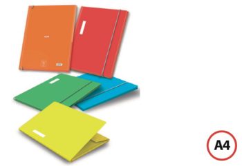 Pigna Folder 3Flap A4 wt Elastic LUX Ass col 0204340 AS