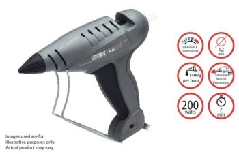 Rapid Hot Melt Glue Gun EG325 PRO 200w 12 diam