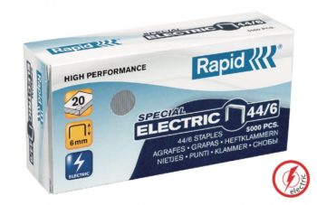 Rapid Staples Electric 44/6, 5K galvanized  strong