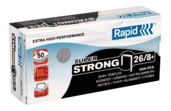 Rapid Staples Office 26/8+, 5K galvanized  super strong