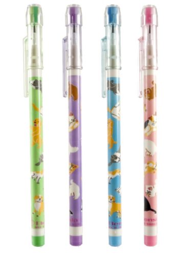 Bensia Non Sharp Pencil Cat and Dogs