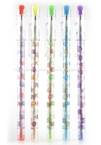 Bensia Non Sharp Pencil Hearts