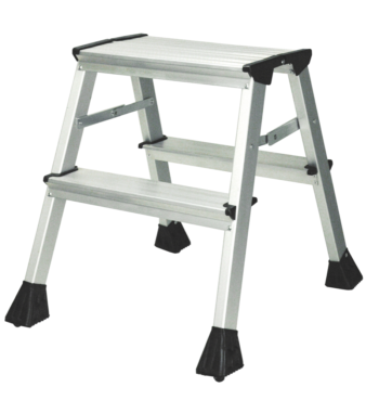 Markin Step Stool in Aluminum mod. L2