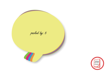 Sticky Memo pads Neon IDEA