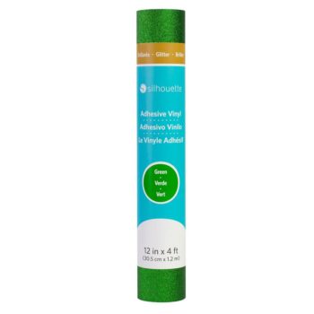 Silhouette SignMaking Vinyl Glitter Green 305mm x 1.2mtr