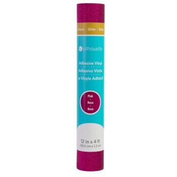 Silhouette SignMaking Vinyl Glitter Pink 305mm x 1.2mtr