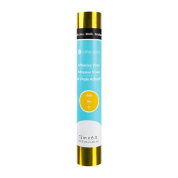 Silhouette SignMaking Vinyl Metallic Gold 305mm x 1.2mtr
