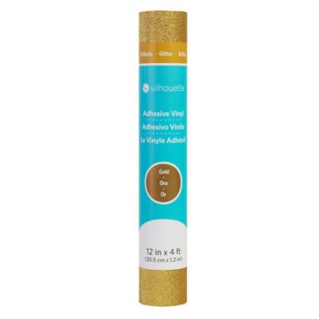 Silhouette SignMaking Vinyl Glitter Gold 305mm x 1.2mtr