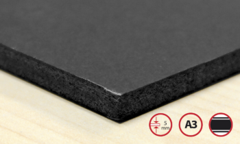 FoamBoard A3 297x420 5mm Black/Black/Black