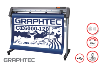 Graphtec Electronic Plotter Cutting Tool CE6000-120AMO PLUS including Stand