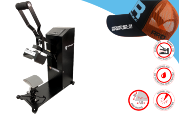 TOSINGRAF Heat Transfer Press HP-CAP Cap heat press 8x14cm