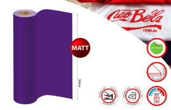 Heat Transfer Vinyl Purple Light 65 500mm PU (x1mtr L)