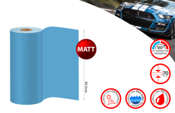 SignMaking Vinyl Blue Light 357 Matt 305mm (x1mtr length)