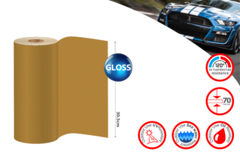 SignMaking Vinyl Gold 171 Gloss 305mm (x1mtr length)