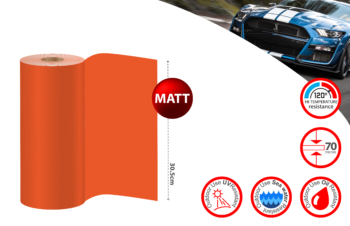 SignMaking Vinyl Orange 320 Matt 305mm (x1mtr length)