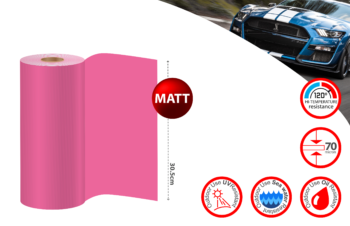SignMaking Vinyl Pink 341 Matt 305mm (x1mtr length)