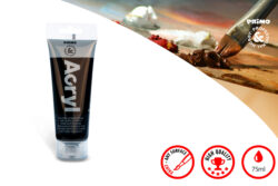 CMP Acrylic Paint 75ml tube colour 800 Black