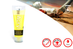 CMP Acrylic Paint 75ml tube colour 210 Fluo Yellow