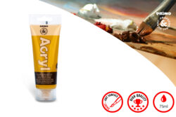 CMP Acrylic Paint 75ml tube colour 270 Ochre