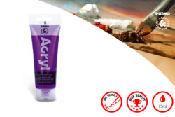 CMP Acrylic Paint 75ml tube colour 400 Purple