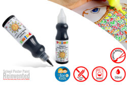 CMP Poster Paint School 50ml bottle col 800 black