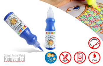 CMP Poster Paint School 50ml bottle col 500 blue ultramarine