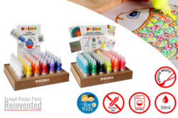 CMP Poster Paint 50ml bottle Display x12 col Ass (x144pcs)