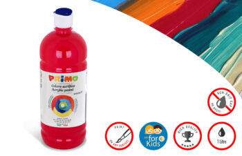 CMP Acrylic Paint 1000ml colour 310 Red Carmine