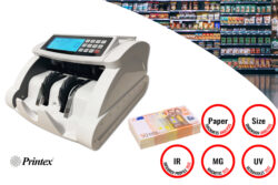 Print BankNote Counter, Detector, Euro, USD, model DP3000