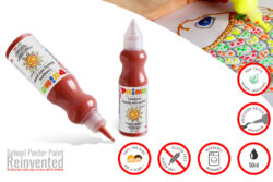 CMP Poster Paint School 50ml bottle col 730 brown sienna