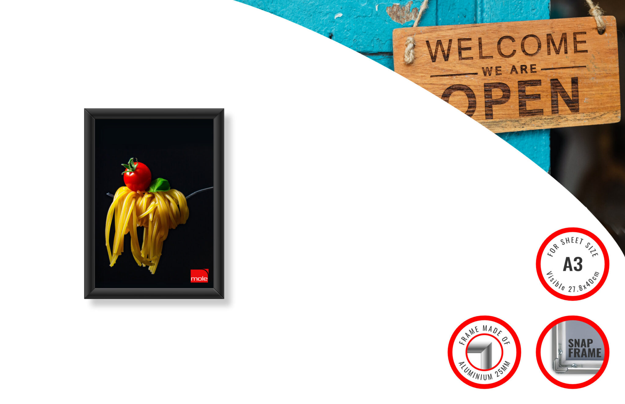 Snap frame,